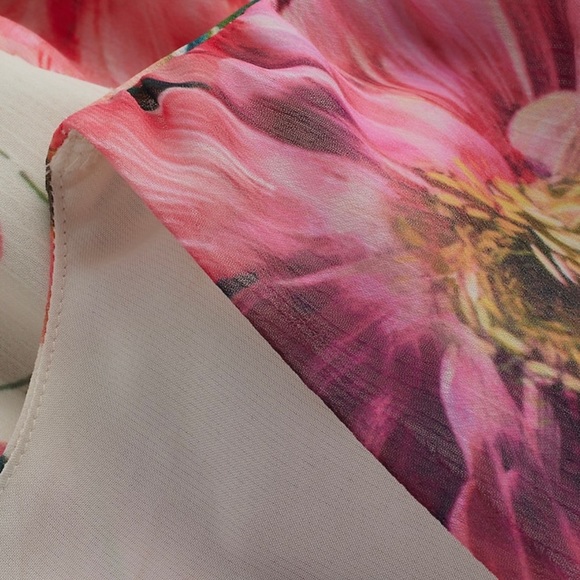 NWT Perfect Floral Boho Chic Blouse - Picture 6 of 9